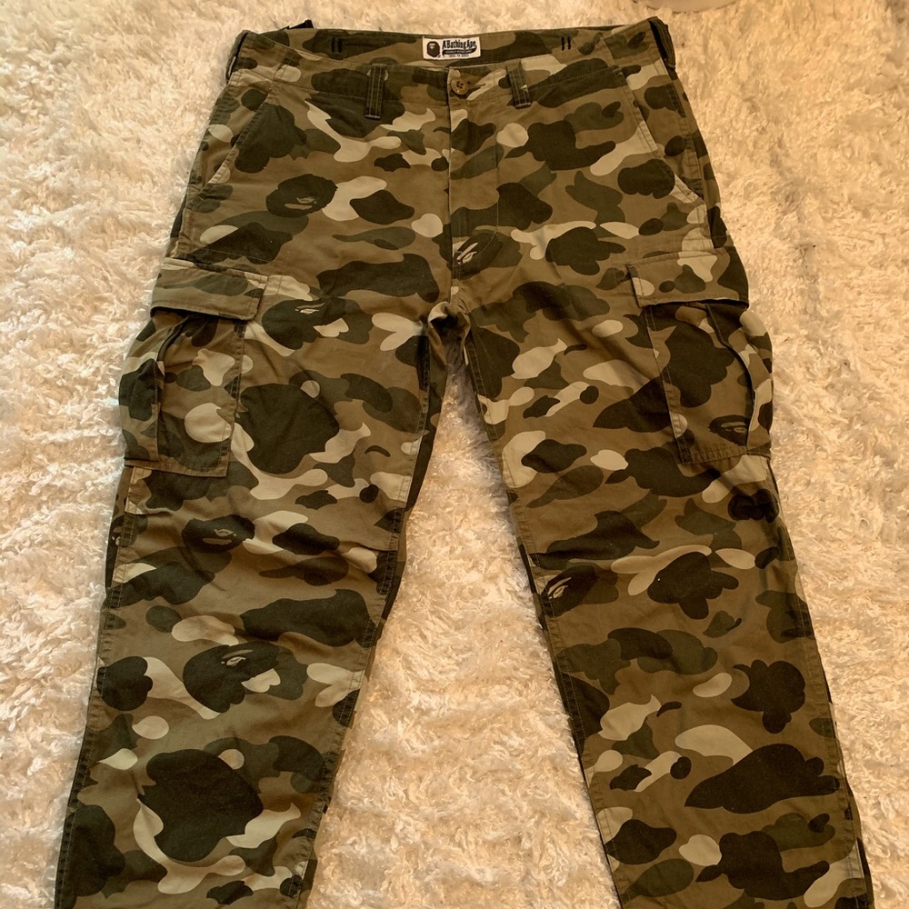 A Bathing Ape Cargo Pants